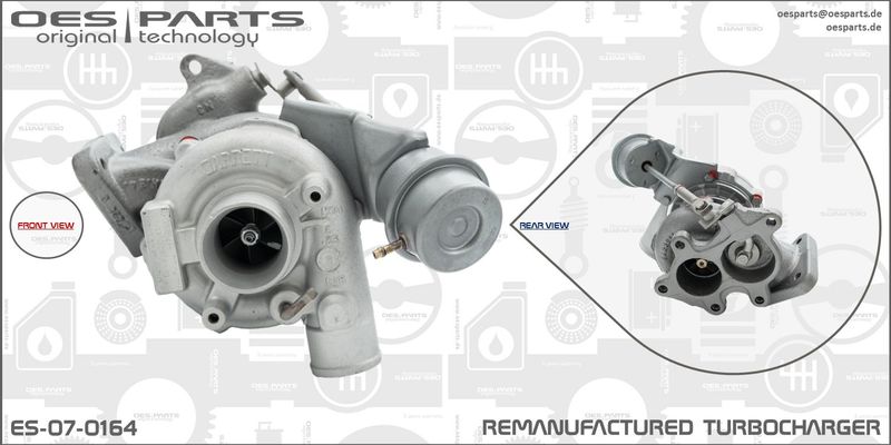 OES PARTS Компрессор, наддув ES-07-0164